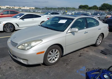 2002 Lexus Es 300 from USA, damaged, VIN JTHBF30G820010699